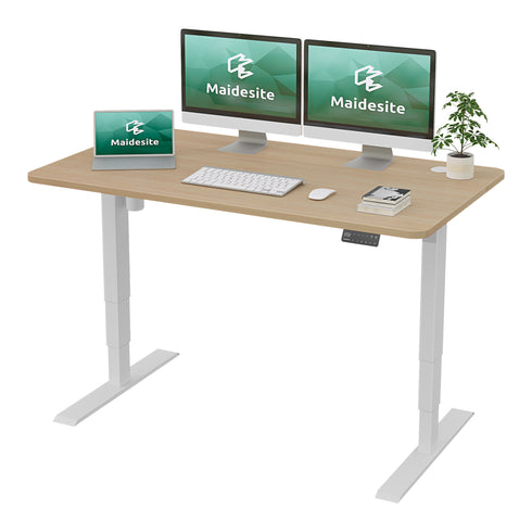 Maidesite Standard Series 55 inch Adjustable Electric Standing Desk Elite Edition